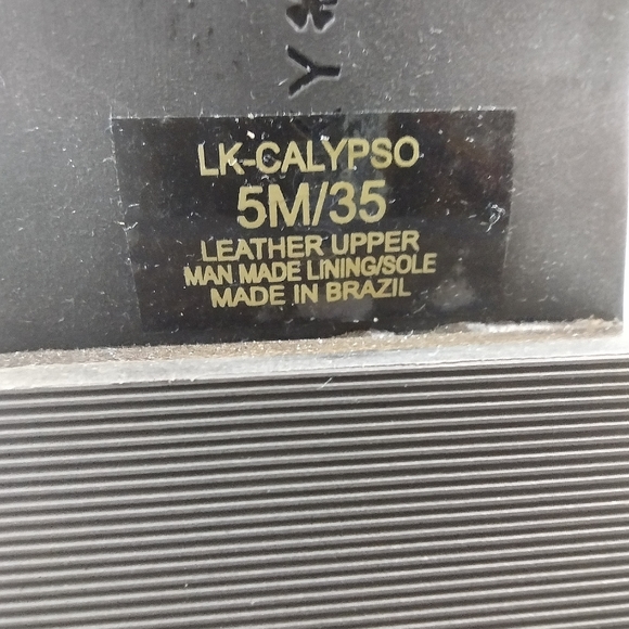 NWOT Lucky Brand Calypso Suede Tall Boot Size 5M - Picture 7 of 9